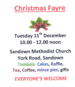 Christmas Fayre - Sandown